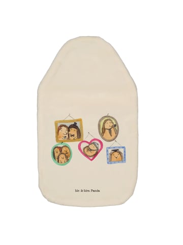 Mr. & Mrs. Panda Wärmflasche Igel Familie ohne Spruch in Weiß