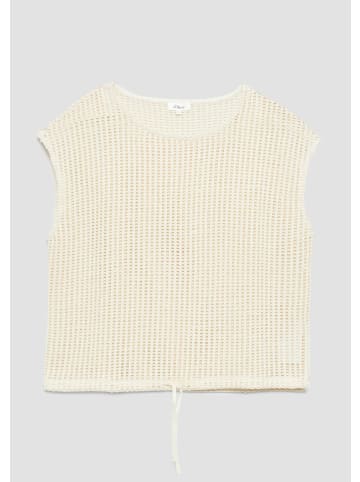s.Oliver T-Shirt in 8000_helles beige