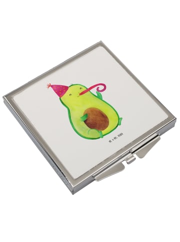 Mr. & Mrs. Panda Schminkspiegel Avocado Feier ohne Spruch in Weiß