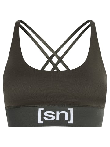 super.natural Merino Bra W SUPER TOP in grün
