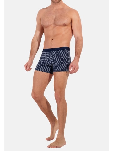 HOM Retro Short / Pant John in Navy print
