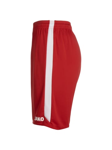 Jako Trainingsshorts Power in rot / weiß