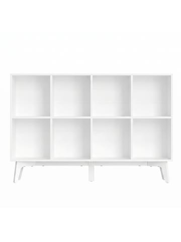 VASAGLE Bücherregal Maezo in Weiß - (B)24 x (H)77 x (T)119.6 cm