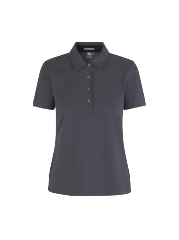 IDENTITY Polo Shirt stretch in Silver grey