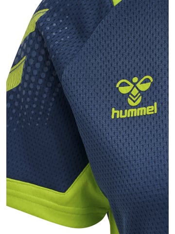 Hummel Hummel Jersey S/S Hmllead Multisport Damen Leichte Design Schnelltrocknend in DARK DENIM