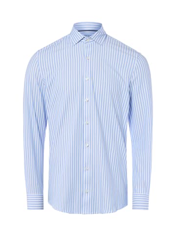 Finshley & Harding Hemd in weiß hellblau