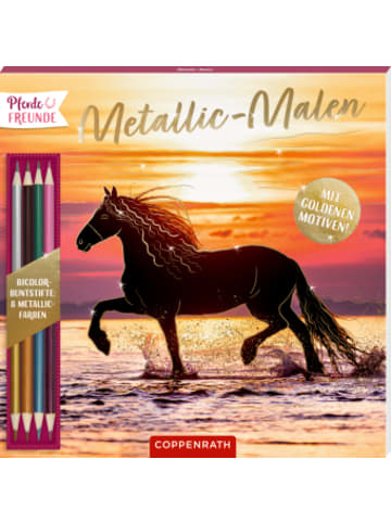 Coppenrath Buch - Metallic-Malen