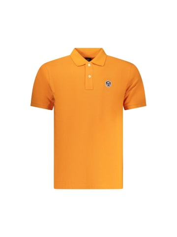 North Sails Orange Baumwoll-Polohemd