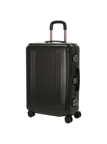 Zero Halliburton Check In - 4-Rollen-Trolley M 66 cm (black) in schwarz
