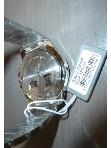 Swiss Alpine Military by Grovana Chronograph für Herren in weiß