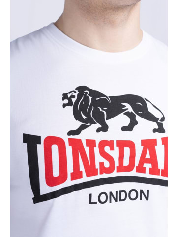 Lonsdale T-Shirt "Hempriggs" in Weiß