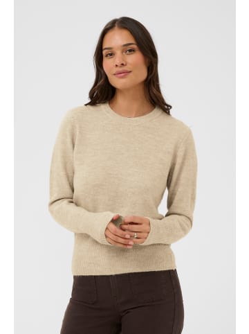 Kaffe Strickpullover KAniel Regular fit in Feather Gray Melange