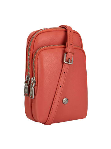 Jekyll & Hide Paris Handytasche Leder 11 cm in adria geranio