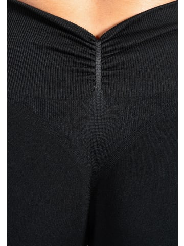 SMILODOX Leggings Lesedi Seamless Scrunch in Schwarz