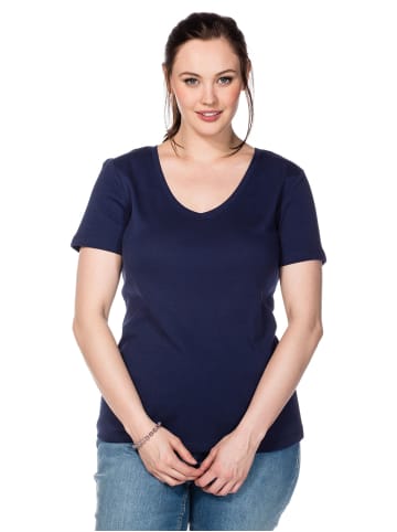 sheego T-Shirt in marine