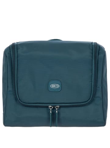 BRIC`s Positano - Kulturbeutel zum Aufhängen 27 cm (emerald green) in sea green