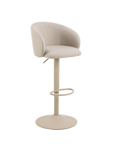 ebuy24 Barhocker Eleanor Beige 53 x 56 cm