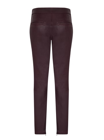 Felix Hardy Leder Hose in Bordeaux