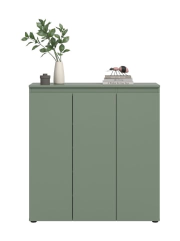 ebuy24 Sideboard Scarpa Staubgrün 105 x 37 cm