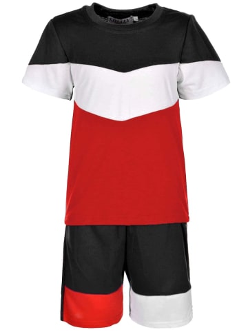 BEZLIT Sommer Set in Schwarz-Rot