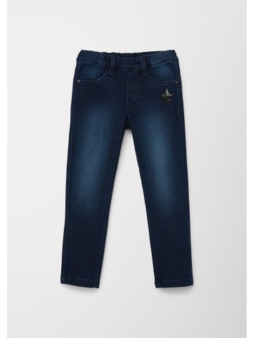 s.Oliver Jeans-Hose lang in Blau