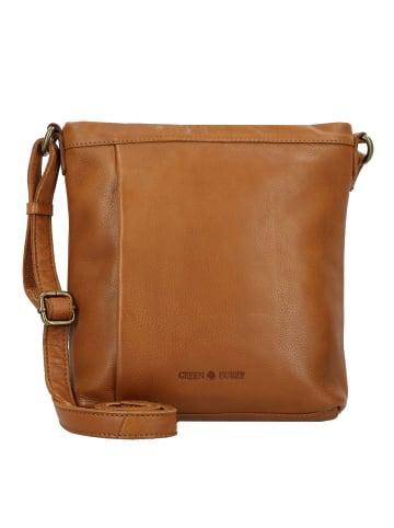 Greenburry Colombiana Umhängetasche Leder 25 cm nougat