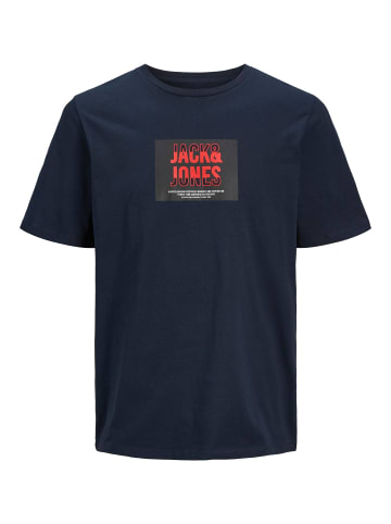 JACK & JONES PLUS T-shirt in Sky Captain