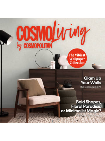 A.S. Création Tapete Atelier Canvas in Weiß-Grau