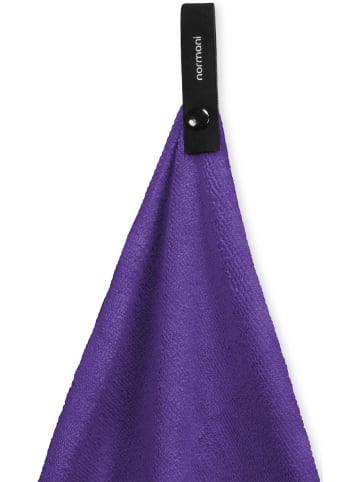 Normani Outdoor Sports Mikrofaserhandtuch 40x40 Terry in Violett