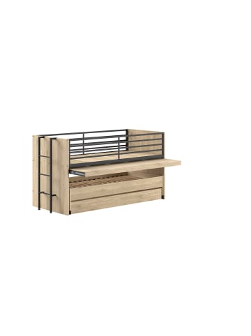 58 aufm Kessel HOCHBETT Kary 219x117x98 aus Holzwerkstoff in Eiche