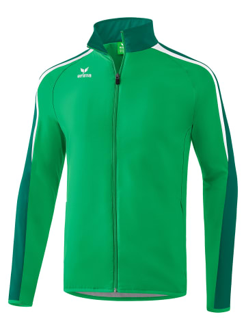 erima Liga 2.0 Praesentationsjacke in smaragd/vergreen/weiss