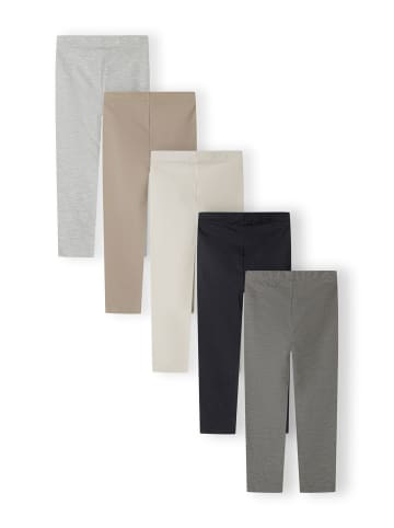 Minoti 5tlg. Set: Leggings 26legging40 in grau