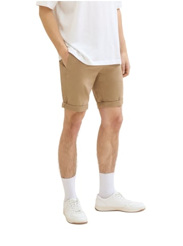 TOM TAILOR Denim Short SLIM CHINO slim in Beige