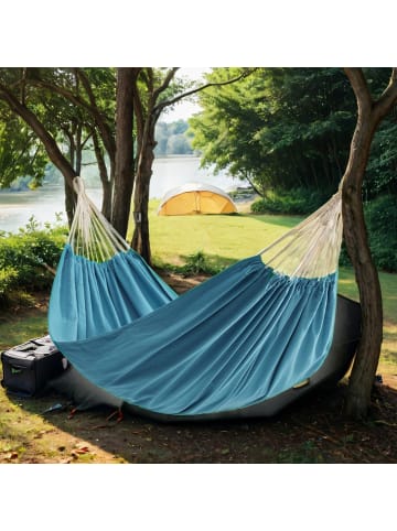SONGMICS Hängematte Socozzy in Blau - (B)150 x (H)0.1 x (T)210 cm