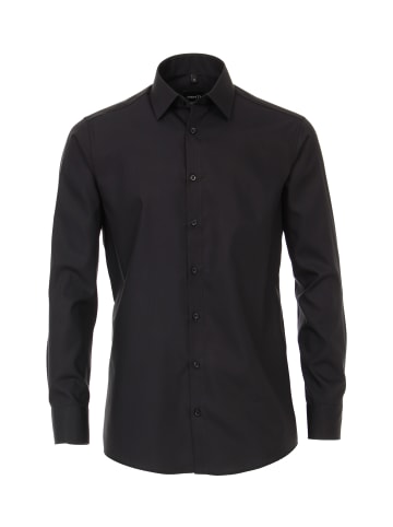 Venti Businesshemd in Tiefschwarz