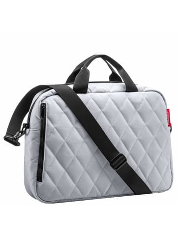 Reisenthel travelling notebook bag - Aktentasche 14" 40 cm in rhombus light grey