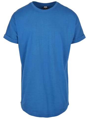 Urban Classics Long Tee in sporty blue