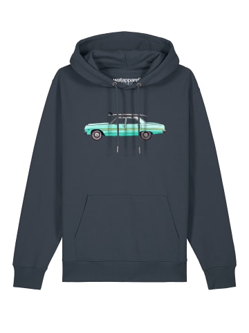 wat? Apparel Sweatshirt Surf Car in India Ink Grey