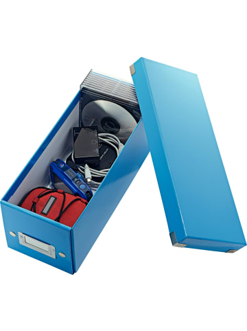 Leitz Ablagebox Click & Store CD blau