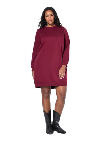 Studio Untold Jerseykleid in weinrot