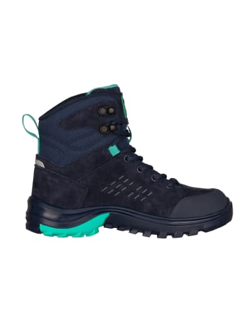 Trollkids Wanderschuh Hiker Mid Trollsteinen XT in navy/aqua