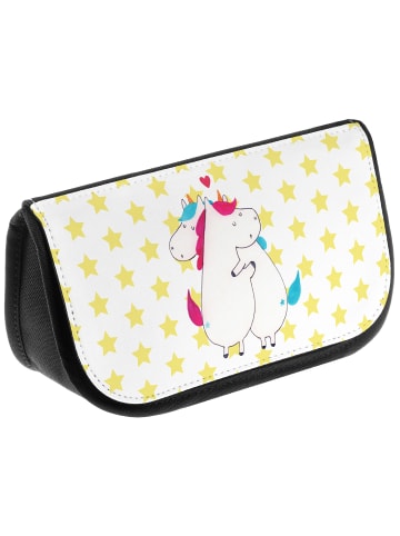 Mr. & Mrs. Panda Waschtasche Einhorn Mitteilung ohne Spruch in Weiß