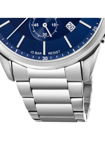 Lotus Analog-Armbanduhr Lotus Khrono silber groß (ca. 43mm)