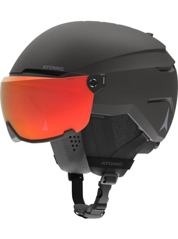 Atomic Skihelm mit Visier in schwarz