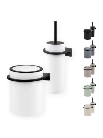 bremermann 2tlg. Bad-Set SAVONA Softtouch ca. 19 x 24,5 cm (Ø/H)