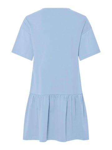 Pieces Midikleid in Cashmere Blue