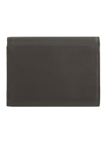 DuDu Geldbörse RFID Leder 13 cm in coffee brown