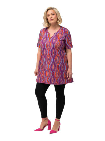 Ulla Popken Longshirt in helles orange