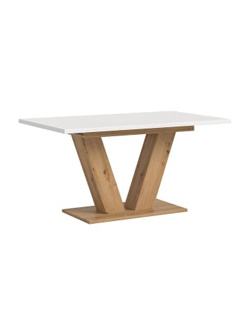 ebuy24 Esstisch Motion Weiß 150 x 90 cm