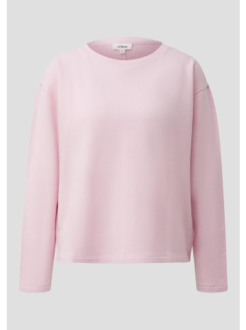 s.Oliver Sweatshirt in 4156_rosa
